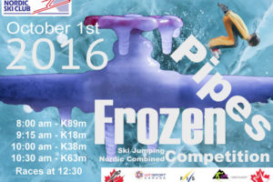 Frozen Pipes Ski Jumping Nordic Combined Competition October 1st